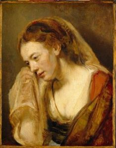 Rembrandt woman weeping